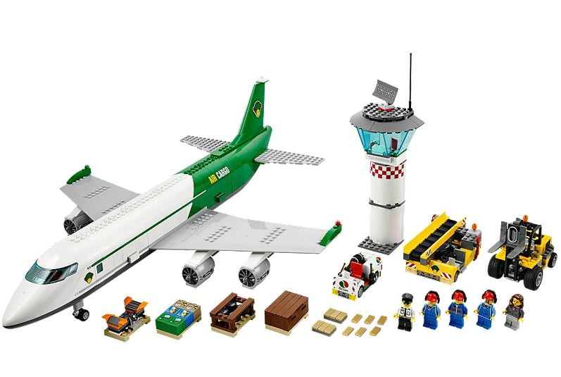 lego city airport cargo plane