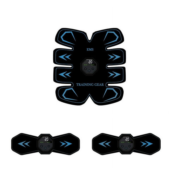 Estimulador eléctrico estimulador muscular abdominal estimulador EMS instrumento inteligente de salud abdominal sacudidor de grasa dispositivo de salud abdominal
