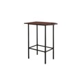 thumbnail image 1 of Monarch Specialties Home Bar, Bar Table, Bar Height, Pub, 36" Rectangular, Small, Kitchen, Metal, Laminate, Brown, Black, Contemporary, Modern, 1 of 2