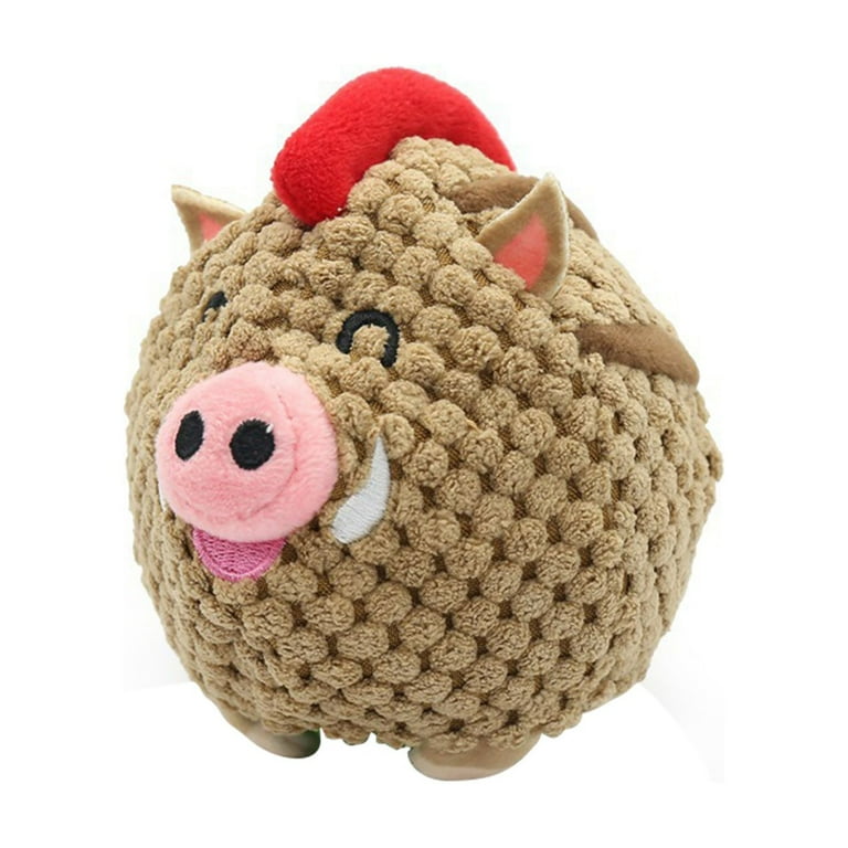 Under 1 PEONAVET 6.7 Dog Squeaky Ball Interactive Pet Toys for Dog Cats Puppy Chew Toys for Teething Funny Dog Squeaky Ball Heavy Duty Dog Toy for All Size Dog Walmart