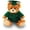 Green, variant on Made by Aliens Plush Stuffed Animal Toys 8 Inches Present Gifts for Graduation Day, Personalized Text, Name or Your School Logo on Gown, Best for Any Grad School Kids (Graduation Fox Blue Gown)