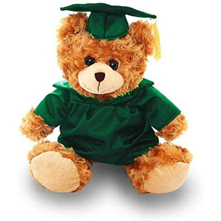 Made by Alien’s Personalized Graduation Teddy Bear Gift, 12 Inch Stuffed Brown Bear Class of 2022.