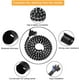 thumbnail image 2 of Paquete de 5 Fundas para Cables Cubierta de Cable en Espiral de 2M Funda en Espiral Flexible Universal Funda para Cable Eléctrico Sistema de Gestión de Cables con Clip Guía para Cables de TV/PC/USB/Audio/Video - ∅ 16mm Sailing Electrónica, 2 of 4