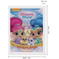 thumbnail image 2 of Shimmer y Shine Kits de Pintura de Diamantes para Adultos 5D DIY Diamond Art Kits Full Drill Diamond Dots para Regalo Decoración de Pared y Relajación Artes de Gemas 30*40cm, 2 of 6