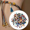 thumbnail image 2 of Llavero con borlas, Mini colgantes de borlas, abalorios de borlas decorativas DIY para pulseras, suministros para manualidades, llaveros, recuerdos, 2 of 8
