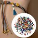 thumbnail image 2 of Mini colgantes de borlas, llavero con borlas, dijes DIY de algodón, borlas creativas para pulseras, marcapáginas, suministros para manualidades, 2 of 9