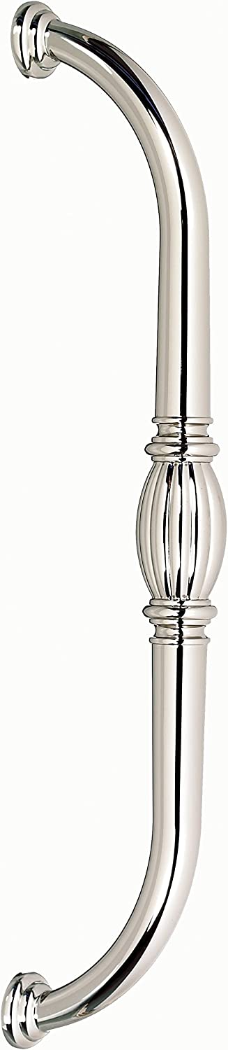 Alno D234-12-PB/NL Tuscany 12" Center To Center Traditional Solid Brass Appliance Handle