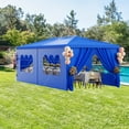thumbnail image 3 of Outdoor Canopy Tent with Removable Sidewalls, Heavy Duty Party Tents Waterproof Patio Gazebo for Parties Wedding Events Beach BBQ, 3 of 12