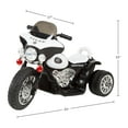 thumbnail image 6 of Lil' Rider 3-Wheel Kids Motorcycle Police Decals for Ages 3 to 6, 6 of 6
