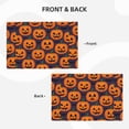 thumbnail image 4 of Linen Placemat With 18×12in Double Stitching Is Effectively Insulated And Foldable For Family Hotel Picnic Trips Jack-O'-Lantern Halloween Pattern Six Piece, 4 of 8