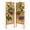 Brown, variant on ScienGarden 2-Pack Wooden Garden Trellis Panels, 72"H Fir Wood Trellis for Climbing Plants Outdoor, Lattice Privacy Screen Divider for Roses, Ivy and Vines