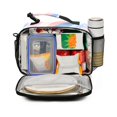 thumbnail image 2 of FORMRS Student Insulated Lunch Bag with Shoulder Strap Reusable Cooler Box for School, Abstract Blue, 2 of 9