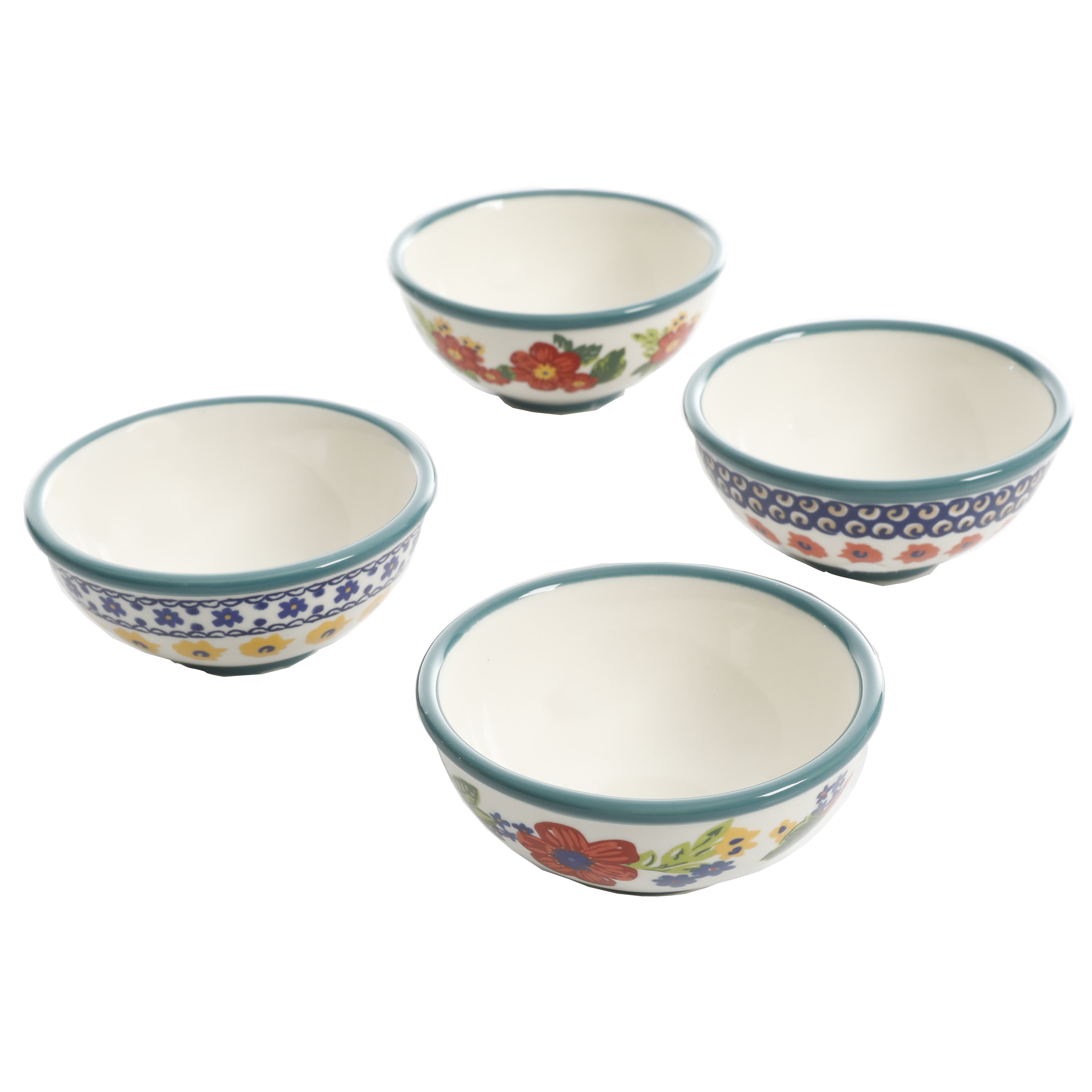 The Pioneer Woman Dazzling Dahlias Cookware, 17 Piece - image 2 of 15