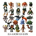 thumbnail image 2 of 24PC Italian Brainrot Toy Collection Figure Toys Set， Tralalelo Tralala Collection Figure Toys Non-Movable Brainrot Meme Figures Collectible Animals Figurine Gift, 2 of 5