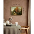 thumbnail image 4 of Drsoum Countryside River Vintage Landscape Wall Art 11x14in Nature Framed Farmhouse Bathroom Office Decor, 4 of 6