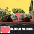 thumbnail image 2 of Raindrops 400 Pcs  Decorative Plant Labels Heart Shape Plant Markers Replaceable Plant Tags Garden Supply, 2 of 8