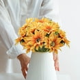 thumbnail image 6 of TACILIP Artificial Flower Bouquets-fake Flowers-artificial Flowers- Home Decoration Bouquets, Fake Flowers, 6 of 6