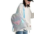 thumbnail image 5 of Backpack for Kids Girls Casual Small Size Multipurpose PU Leather Backpack for Students, 5 of 5