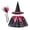 Hot Pink, variant on Izexuh Halloween Pumpkin Skirt and Witch Hat Set with Broomstick Printed Tulle Skirt and Hat Costume Outfit with 3 Piece Accessories Cosplay Dress and Party Outfit 100