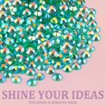 thumbnail image 4 of 25000Pcs Resin Rhinestones for Crafting, Mine Gold 2-6mm Mixed Sizes Non Hotfix Flatback Gems with 1Pcs Glue, Bedazzling Crystal for DIY Craft Clothing Mugs Tumblers Shoes Fabric Decor Nail Art, 4 of 8