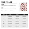 thumbnail image 3 of Honeii ladybugs and flower Print Men's Pajama Sleepwear Shorts - a comfy pajama bottom and lounge short for Relaxed Home Wear-Small, 3 of 6