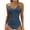 A-Light Blue, variant on Wyobmus Bathing Suit for Women Tummy Control Women's One Piece Swimsuit Adjustable Halter V Neck Backless Swimwear B-Burgundy