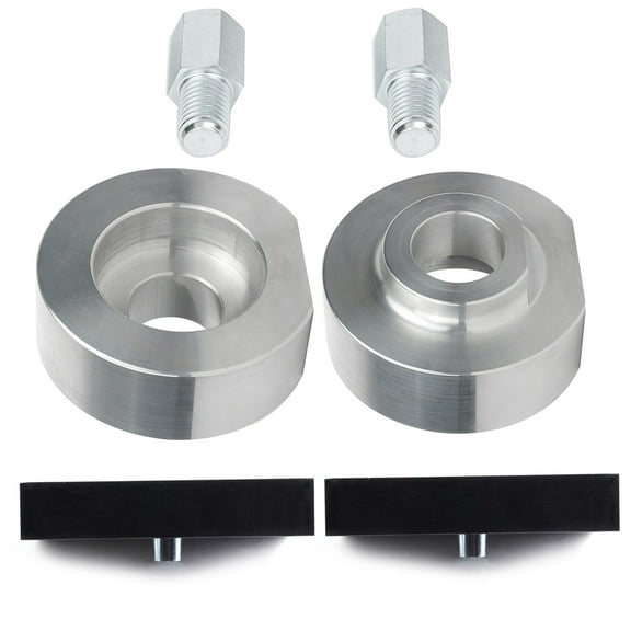 SCITOO 1 inch Front 2 inch Rear Leveling lift kit for Ford 2000-2017 Lift Strut Spacer Compatible for Ford F-250 Super Duty 5.4L 2000-2010 Front Lift Spacers Rear Lift Blocks