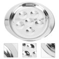 thumbnail image 4 of Stainless Steel Escargot Dish Server Heat Resistant Baked Snail Plate Kitchen Serving Utensil Tableware for Restaurant Hotel (6 Positions), 4 of 9