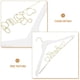 thumbnail image 5 of Wood Bridal Dress Hanger with Bride Lettering for Wedding Dress White Iron, 5 of 5