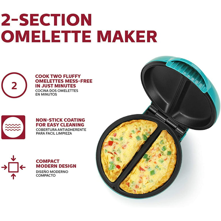 Better Chef - Electric Double Omelet Maker - Black