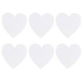 thumbnail image 1 of 6pcs Forma de corazón Tableros de dibujo de algodón Tablero de pintura al óleo Bocetos de lienzo, 1 of 7