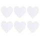 thumbnail image 1 of 6pcs Heart Shape Cotton Drawing Boards Oil Painting Board Canvas Sketchpads, 1 of 6