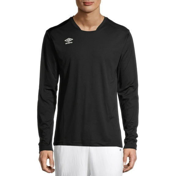 Umbro Men's Center T-Shirt with Long Sleeves