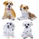 thumbnail image 1 of 4 piezas de perros en miniatura figuras modelos de cachorro de bonsai animales en miniatura adornos de resina para casa de muñecas, 1 of 4