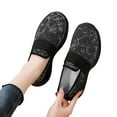 thumbnail image 4 of Yindaity Women's Slip on Shoes Casual Shoes Lightweight Breathable Anti-Slip Sneakers (Black,8), 4 of 6