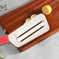 thumbnail image 5 of Cabbage Chopper Shredder, 2 Pack Cabbage Cutter Knife with  Stainless Steel Blades, Black & Red Handle for Coleslaw, Sauerkraut, Slicing, 5 of 5