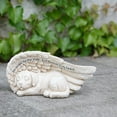 thumbnail image 2 of mynkyll Dog Angel Pet Memorial Statue Resin Sleeping Dog Memorial Statue To Honor Beloveds Pet Creative Handicrafts Ornament For Home Garden Yard (Dog Angel), 2 of 9