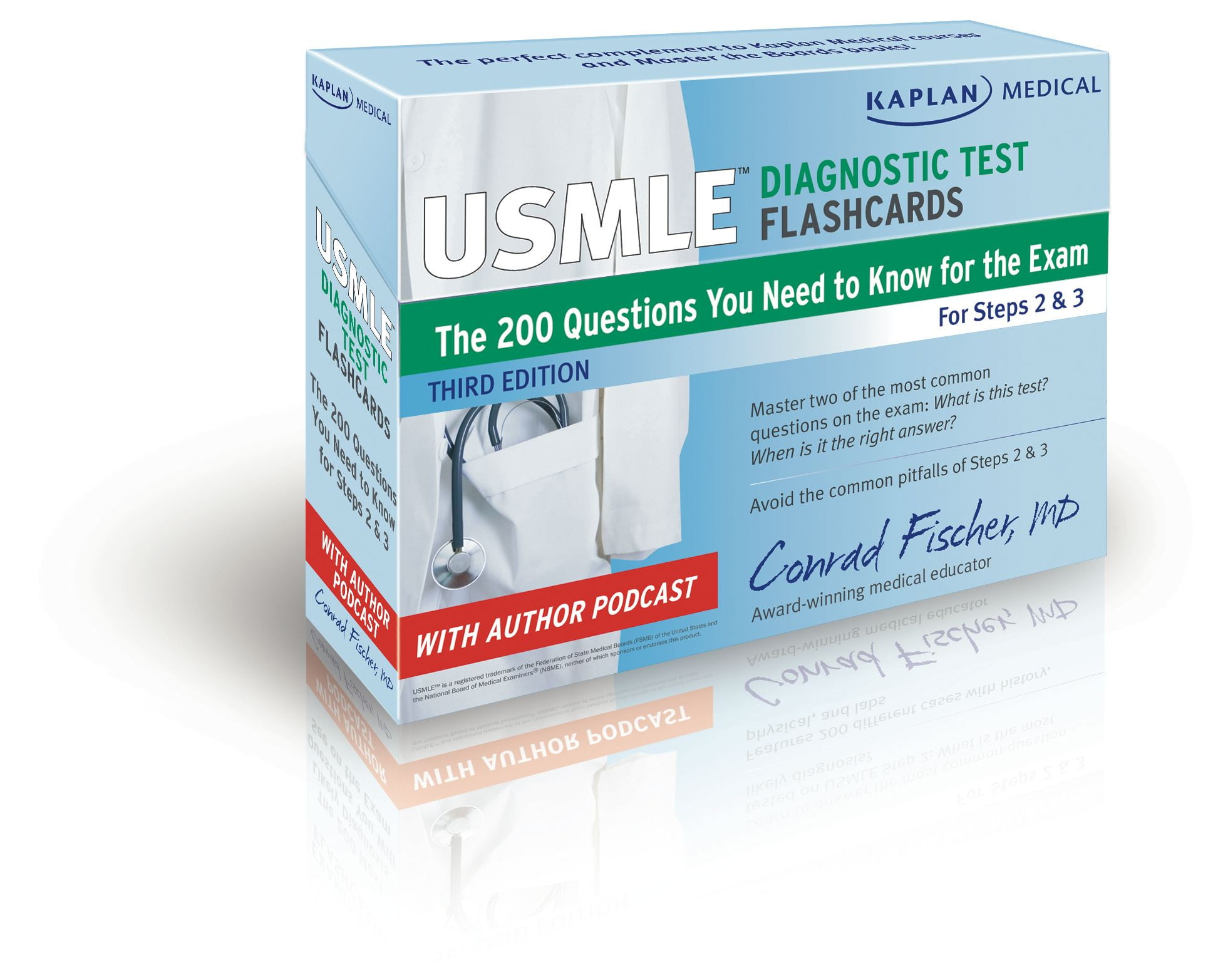 USMLE Prep Kaplan Medical USMLE Diagnostic Test Flashcards The 200