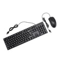 thumbnail image 1 of Keyboard and Mouse, Keyboard Mouse Set One Touch Control Ergonomic 4.9ft Length Cable USB  for Game for Desktop Computers, 1 of 7