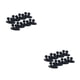 thumbnail image 4 of Sidaley Nuevo 8 unids/lote, Clip de Cable de coche, Cable USB, abrazadera fija, soporte de Cable de carga, cierre de línea de de coche adhesivo Negro 2piezas Sidaley CBP019597, 4 of 5