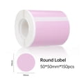 thumbnail image 1 of Label Tape,Paper Round Label Round Label Price Size Name Blank Tear Resistant Compatible Supermarket Store 50*50mm Blank Labels Waterproof Price Size Name Thermal Label Paper 50*50mm -, 1 of 6