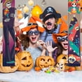 thumbnail image 5 of Decoración de Halloween, carteles de bienvenida, carteles de porche para puerta delantera, guirnalda de patio, suministros para fiestas, 5 of 5