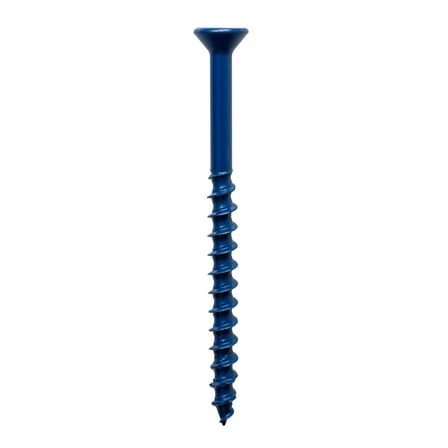 Simpson Strong Tie TNT18234TFC75 3/16 in. x 2-3/4 in. Flat Head Star Drive Titen Turbo Concrete Screws 75-Pack