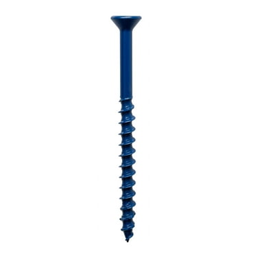 Simpson Strong Tie TNT18214TFC8 3/16 in. x 2-1/4 in. Flat Head Star Drive Titen Turbo Concrete Screws 8-Pack