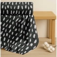 thumbnail image 4 of Soimoi Gray Cotton Cambric Fabric Penguin Ocean Printed Fabric 1 Yard 56 Inch Wide, 4 of 7