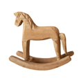 thumbnail image 3 of Estatua de caballos de balanceo, decoración de mesa regalo de inauguración de handal, figura de madera figura de animales figura para hogar, 3 of 9