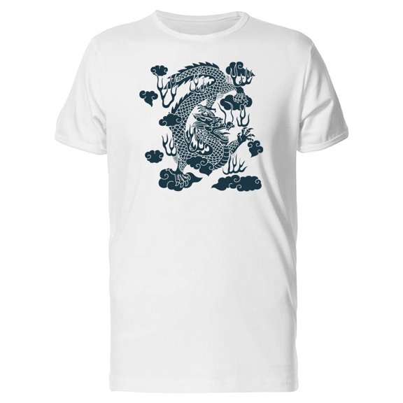 Ancient Dragon On The Clouds Tee Men's -Image by Shutterstock