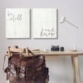 thumbnail image 2 of Stupell Industries Be Still And Know Calligraphy Inspirational Phrase,24 x 30, Design by LUX + Me Designs, 2 of 5