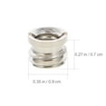 thumbnail image 2 of Silver Metal Converter for Connecting 1/4" to 3/8" Tripod Thread 5 Pieces, 2 of 9