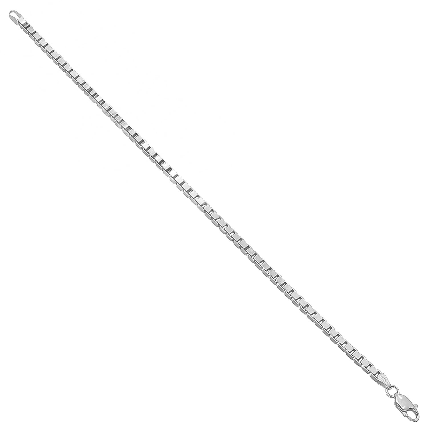Silver Lock Bracelet 7 1/2”